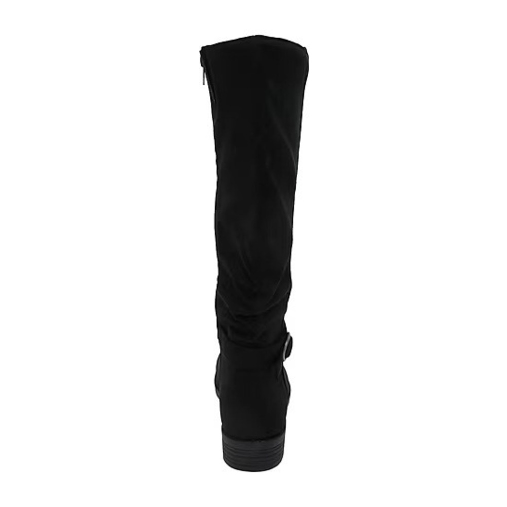 Pop Womens Chambers Black Slouch Flat Heel Knee High Boots Size 9.5 NWT - Picture 5 of 6